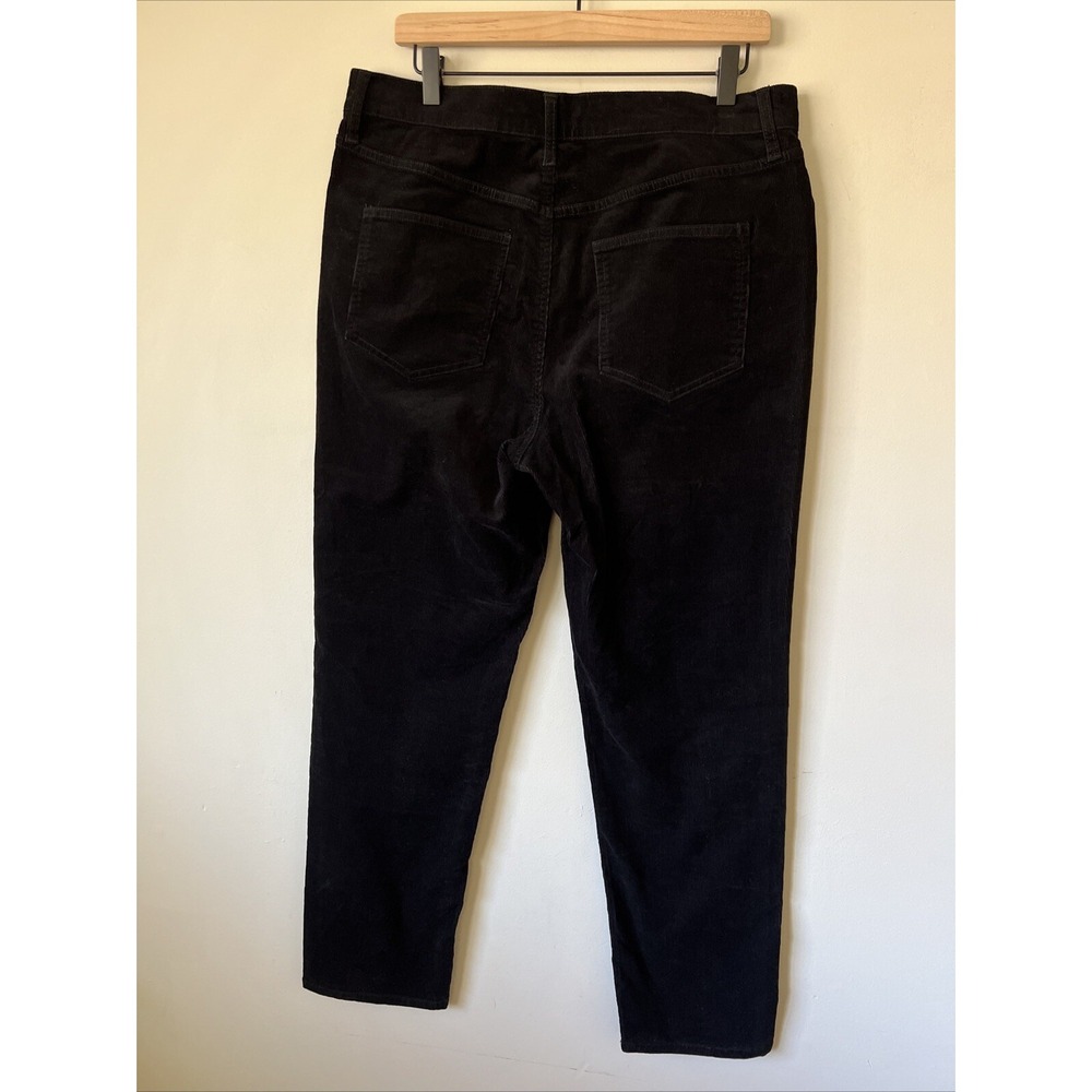 BODEN Womens 5 Pocket Cord Slim Jeans in Black Size 12 - Picture 5 of 6